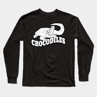 Crocodile Mascot Long Sleeve T-Shirt